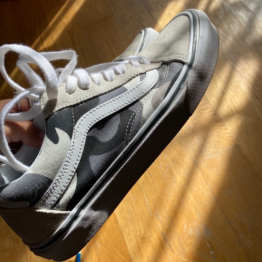 Arctic camo vans (RARE)
